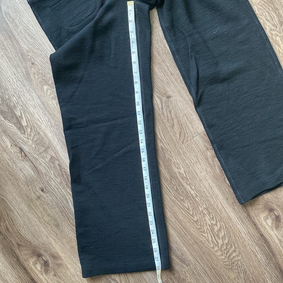 VGUC Ibex Izzi Merino Wool Pull On Pants with Crossover Waistband - Picture 11 of 14